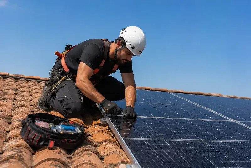 Maintenance et monitoring de panneaux solaires à Prades-le-Lez